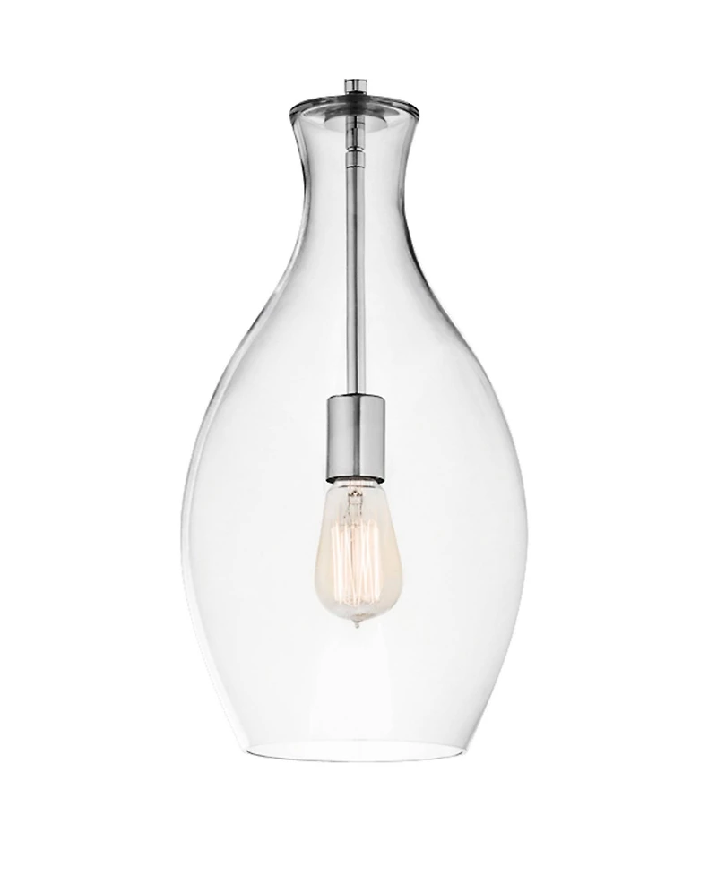 Kichler Beckett Everly 8 3/4" Wide Glass Mini Pendant