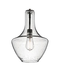 Kichler Everly 10 1/2" Wide Olde Bronze and Seeded Glass Mini Pendant