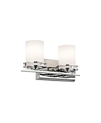 Kichler Hendrik 43" Wide Polished Chrome Bath Light