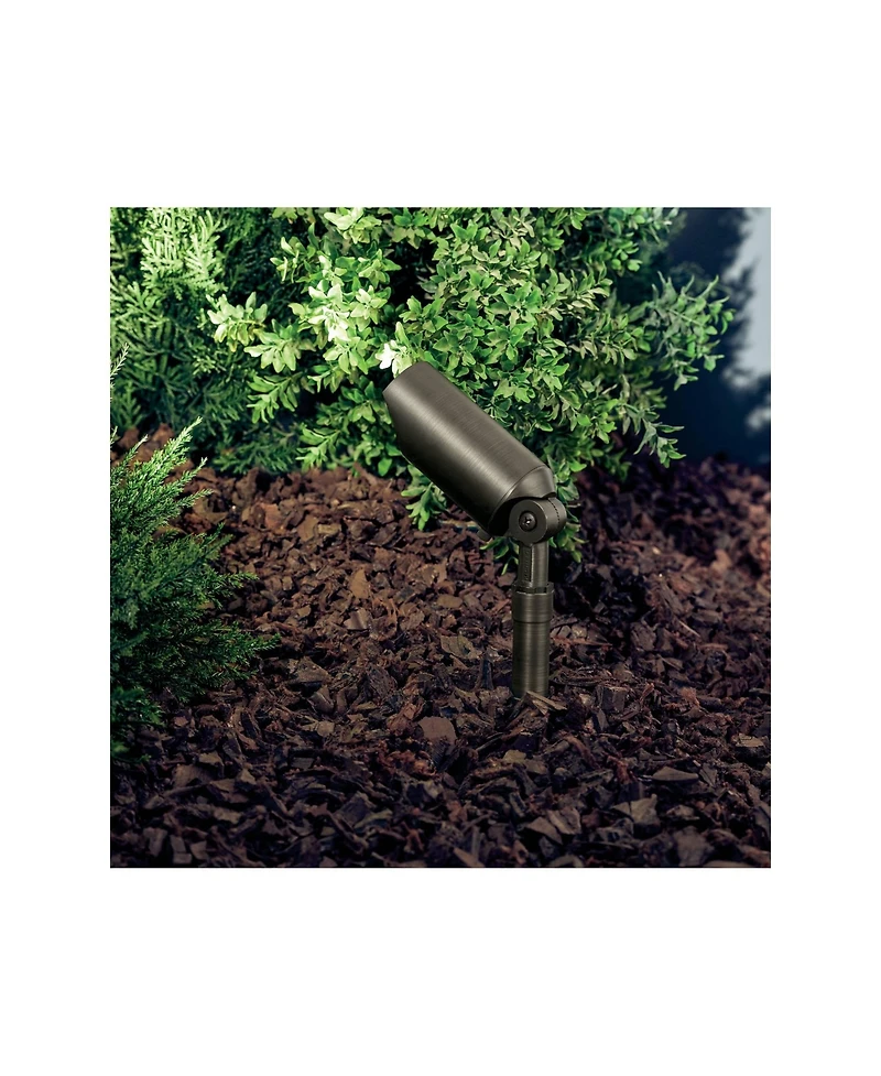 Kichler Landscape 6" High Centennial Brass Accent Light