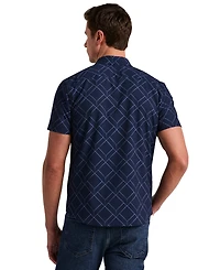 Perry Ellis Men's Geo Print Slim-Fit Shirt