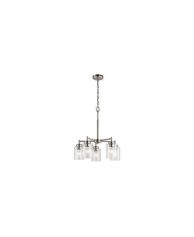 Kichler Winslow 19 3/4"W Brushed Nickel 5-Light Chandelier