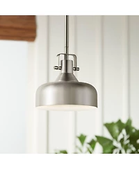 Kichler Intex 7" Wide Brushed Nickel Led Mini Pendant