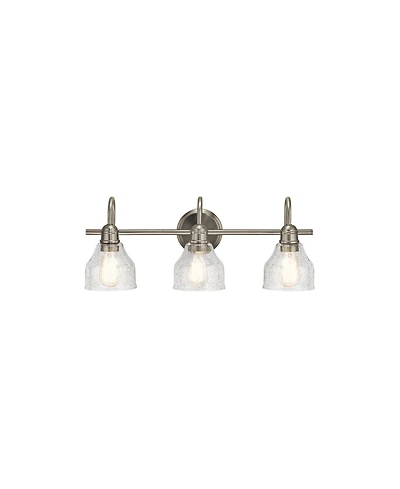 Kichler Avery 24" Wide Brushed Nickel 3-Light Bath Light