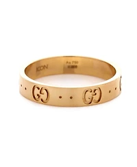 Pre-Owned Gucci Icon Band Ring