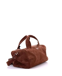 Pre-Owned Prada Small Duffle Bag Suede