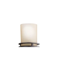Kichler Hendrik 24" Wide 3-Light Bronze Bathroom Light Fixture