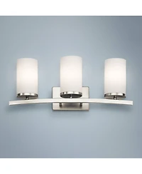 Kichler Crosby 23" Wide Brushed Nickel 3-Light Bath Light
