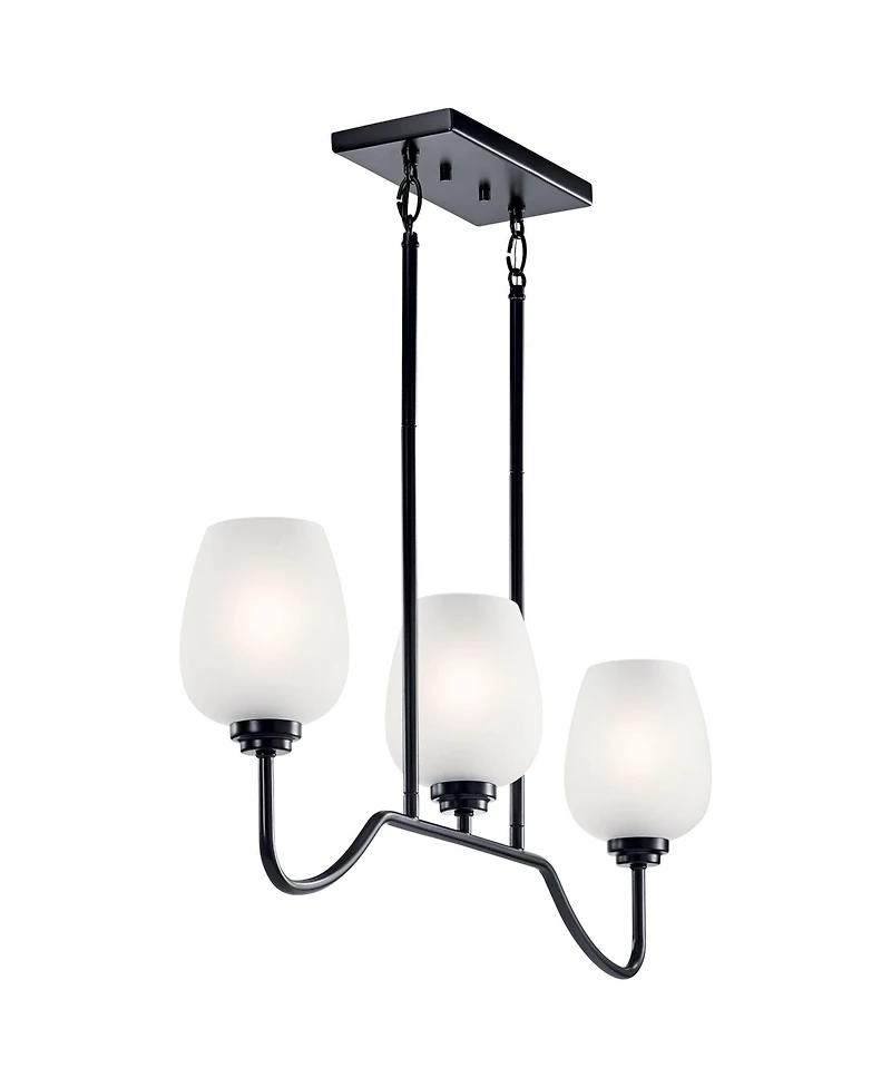 Kichler Valserrano 31" Wide Black Kitchen Island Light Chandelier