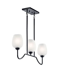 Kichler Valserrano 31" Wide Black Kitchen Island Light Chandelier