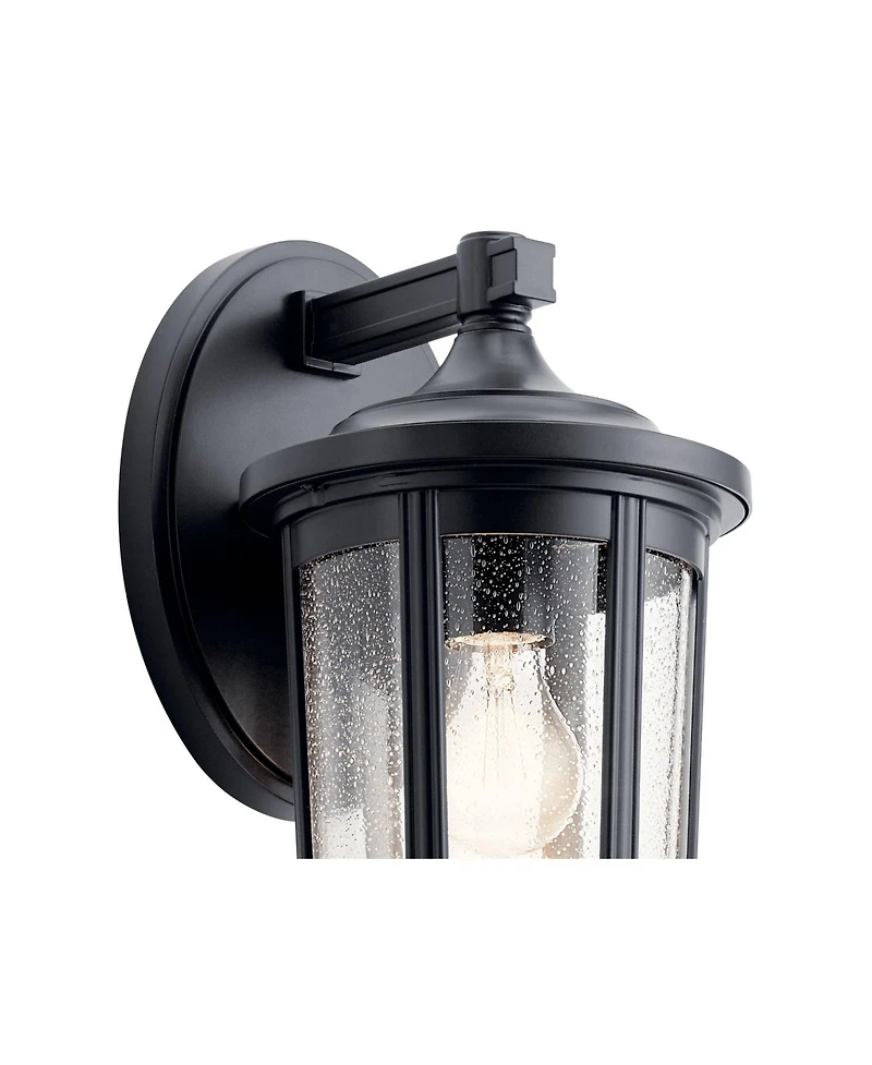 Kichler Fairfield 14 1/2" High Black Outdoor Wall Light