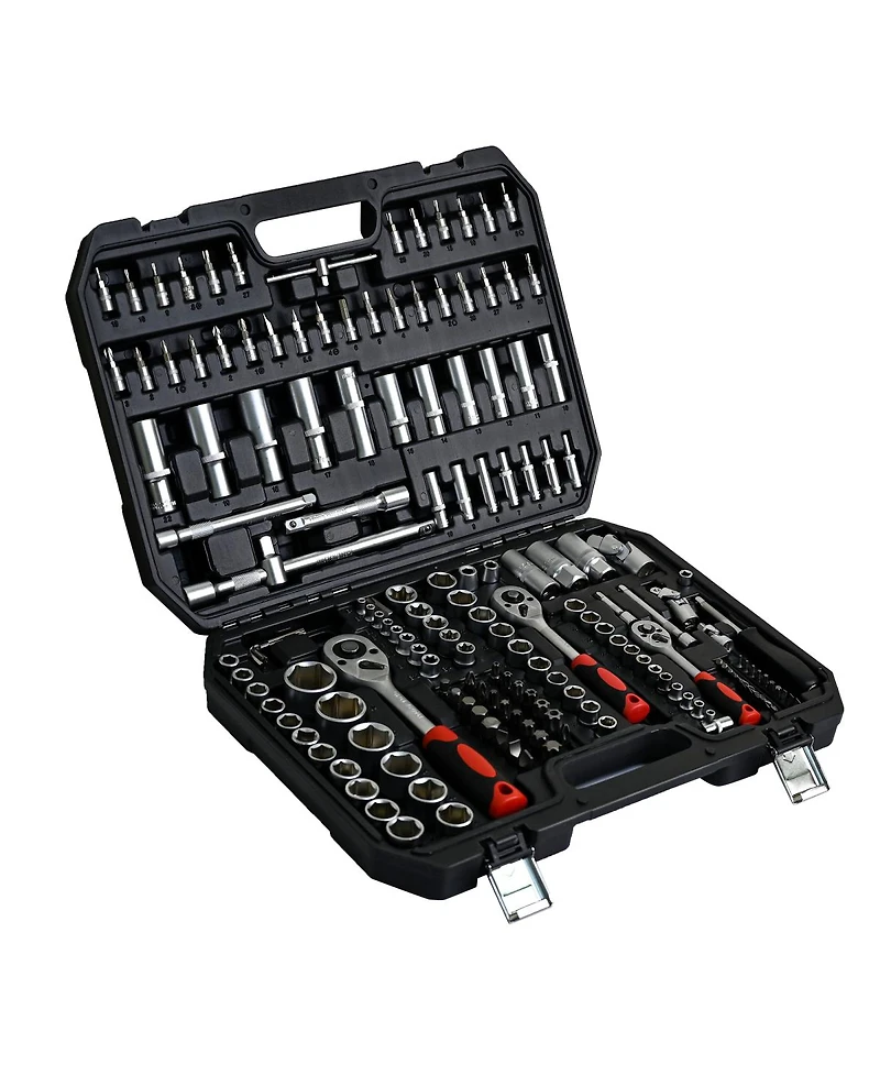 Streamdale Furniture 171-Piece Universal Socket and Ratchet Wrench Tool Set for Home and Auto Repair