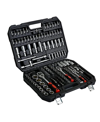 Streamdale Furniture 171-Piece Universal Socket and Ratchet Wrench Tool Set for Home and Auto Repair