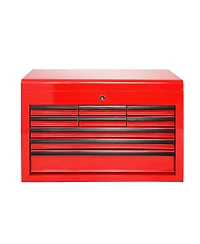 Streamdale Furniture 24-Inch Heavy Duty 9-Drawer Metal Tool Box and Chest with Eva Liners