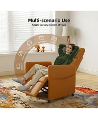 Boyel Living Leather Electric Recliner Chair with Power Lift and Padded Seat for Living Room
