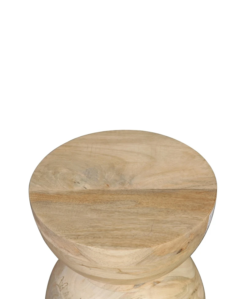 Dovetail Furniture Levanto Mango Wood Side Table