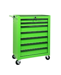 Streamdale Furniture Rolling 7-Drawer Metal Tool Chest and Cabinet