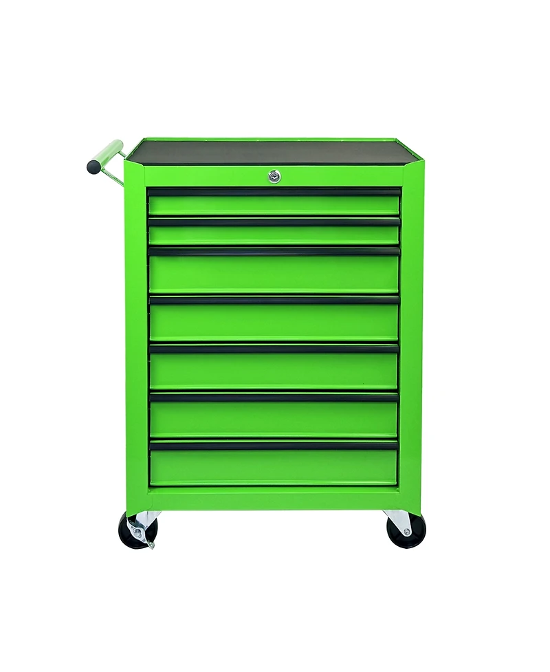 Streamdale Furniture Rolling 7-Drawer Metal Tool Chest and Cabinet