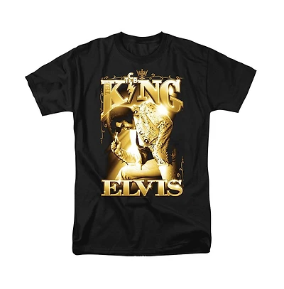 Elvis Men's Presley The King T-Shirt