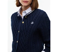 Tommy Hilfiger Women's Heritage Cable Long-Sleeve Cardigan