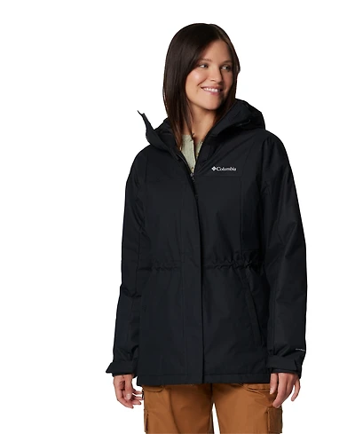 Columbia Women's Hikebound Ii Long Waterproof Insulated Hooded Jacket