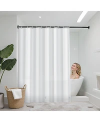 Slickblue 2 Pack Peva Shower Curtain Liners with 3 Magnets