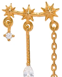 Girls Crew Crystal Celestial Cascade Earrings