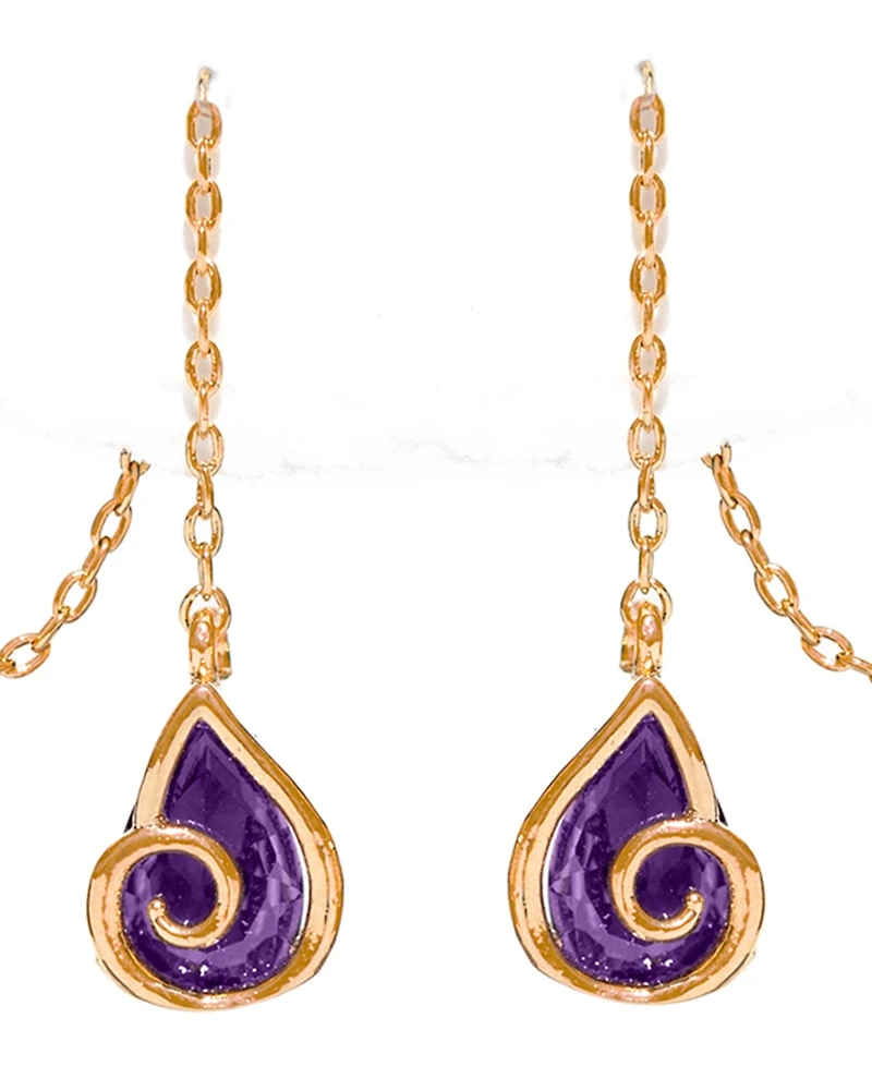 Girls Crew Crystal Disney Ursula Threader Earrings