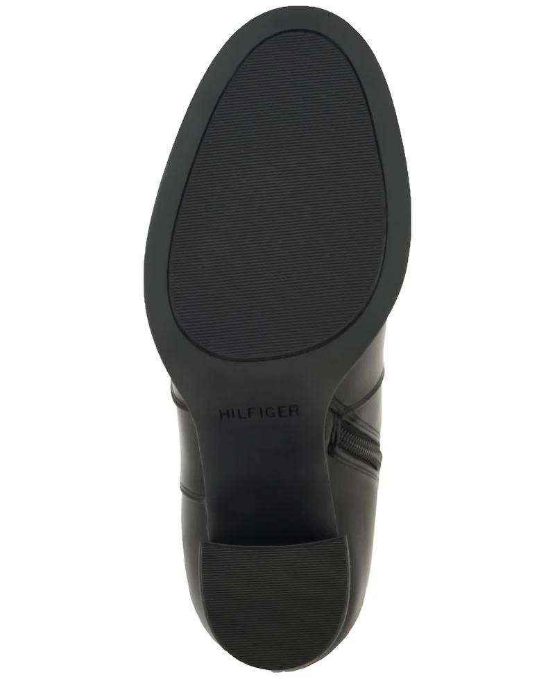 Tommy Hilfiger Women's Poura Block Heel Tall Dress Boots