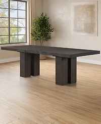 Summit 78" Wood Extendable Dining Table, Macy's Exclusive