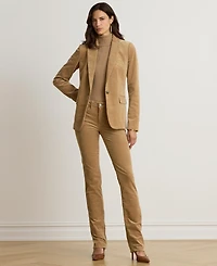 Lauren Ralph Lauren Women's Corduroy Single-Button Blazer