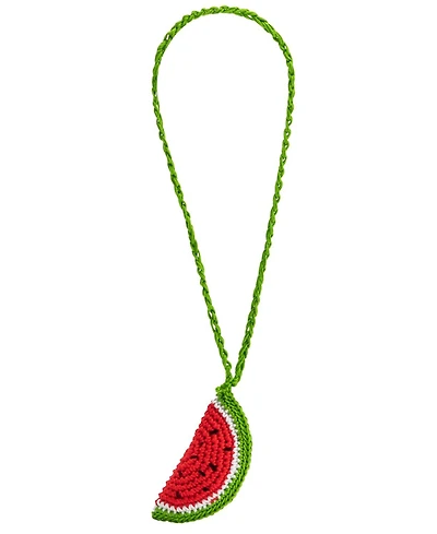 Melie Bianco Watermelon Crochet Bag Charm