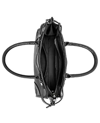 Melie Bianco Rhonda Medium Top Handle Satchel Handbag