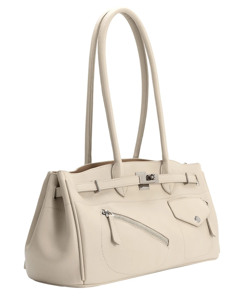 Melie Bianco Rocky Large Shoulder Handbag