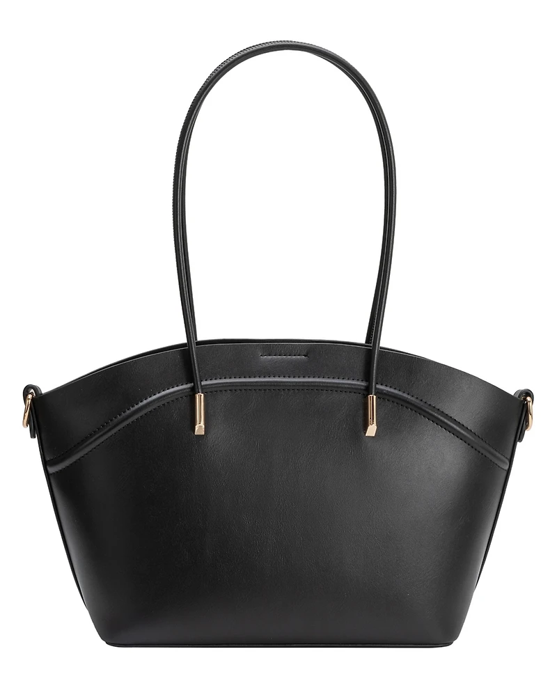 Melie Bianco Hazel Large Top Handle Tote Handbag