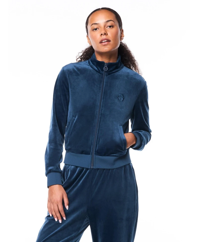Sergio Tacchini Women's Nuvola Velour Track Jacket