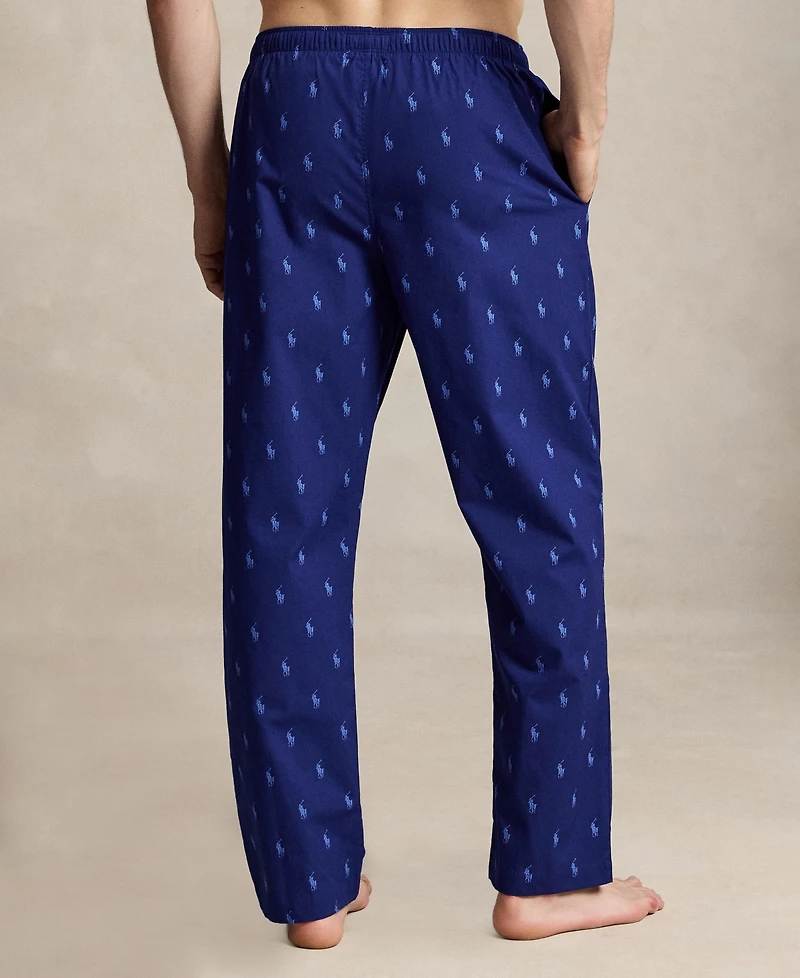 Polo Ralph Lauren Men's Woven All Over Player Pajama Pants