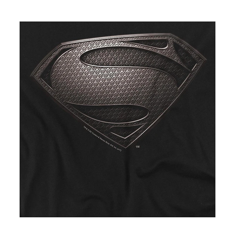 Superman Men's Man Of Steel Mos Desaturated T-Shirt