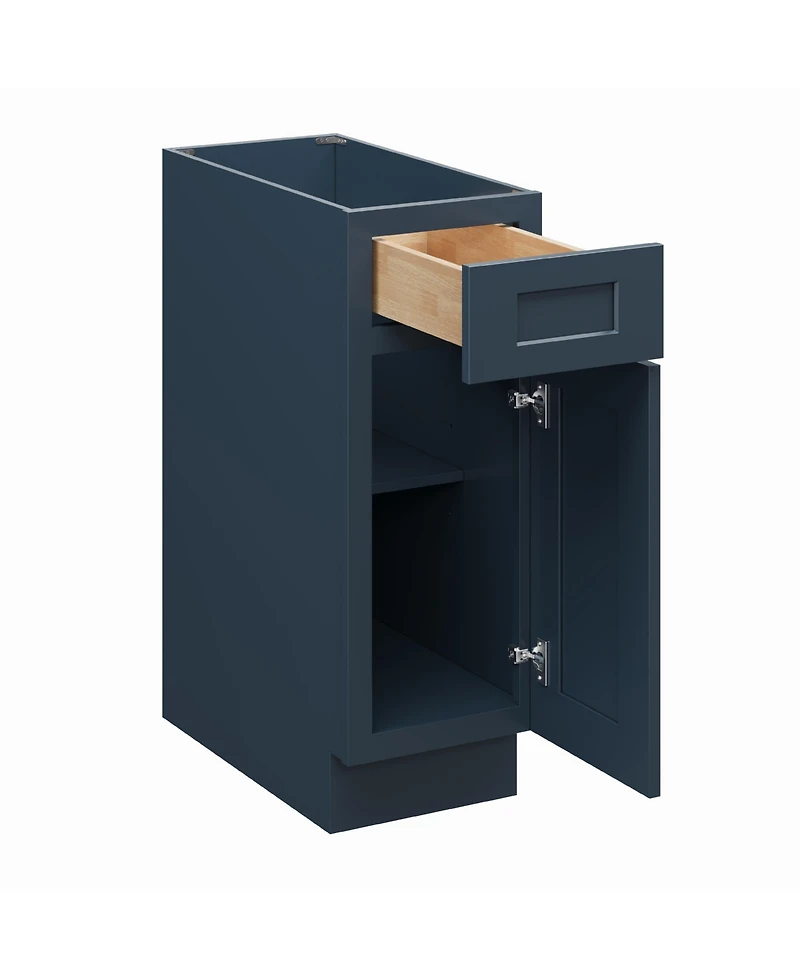 Boyel Living Single Base Cabinet with Full Overlay Hdf Door and Dovetail Drawer