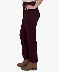 Ruby Rd. Petite Hollywood Waist Pull-On Ponte Straight Pants
