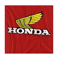 Honda Men's Yellow Wing Logo T-Shirt