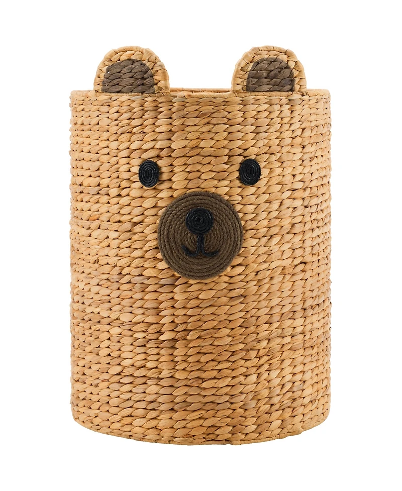 Best Choice Products Kids Large Bear Laundry Hamper, Handwoven Basket, Nursery and Kids Room Storage, 26 Gallon