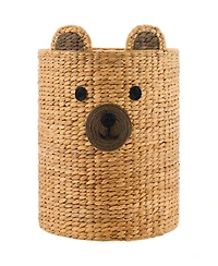 Best Choice Products Kids Large Bear Laundry Hamper, Handwoven Basket, Nursery and Kids Room Storage, 26 Gallon