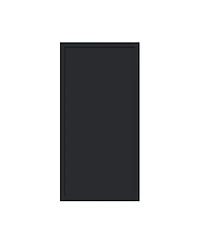 Boyel Living 18"x36" Standard Wall Cabinet 1 Door 2 Shelves, Ready to Assemble Kitchen with Solid Wood Frame, Soft-Close Slides and Hinge