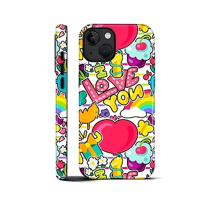 Lisen Candy Love Pop 2-Layer Durable Phone Case for Apple iPhone 17 Pro Max