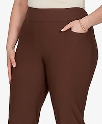 Ruby Rd. Plus Pull-On Ankle Mid-Rise Pants