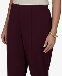 Ruby Rd. Plus Mid-Rise Pull-On Ponte Pants