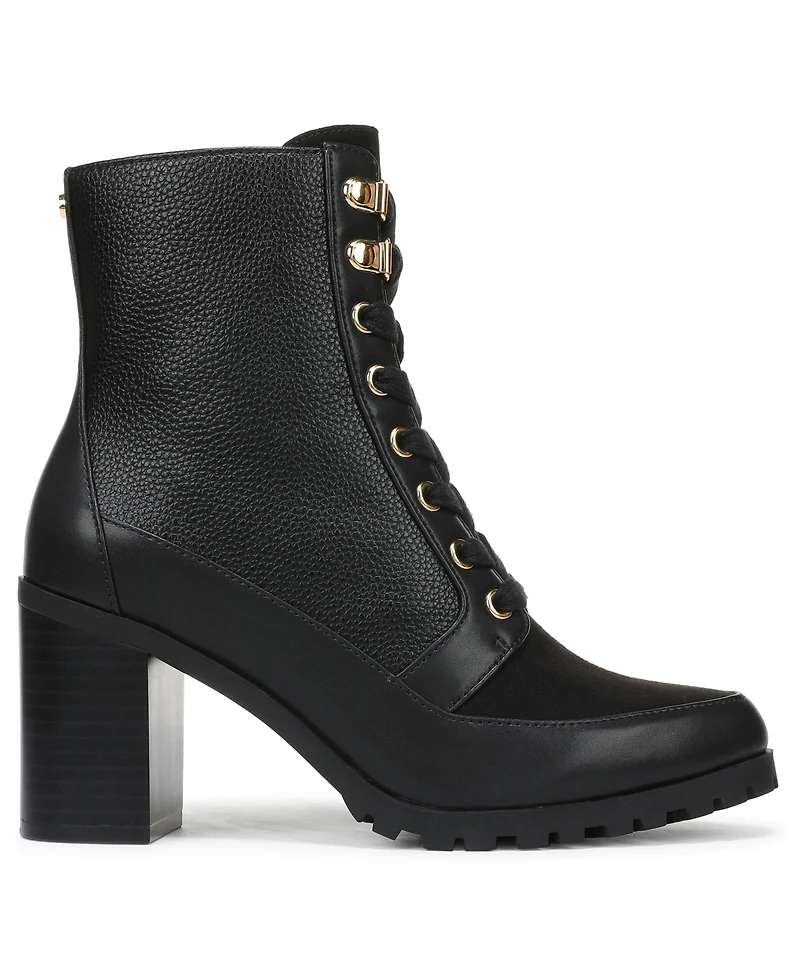 Giani Bernini Women's Karissah Lace-Up Block Heel Booties, Macy's Exclusive