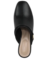 Giani Bernini Women's Vellaa Square Toe Block Heel Mules, Macy's Exclusive