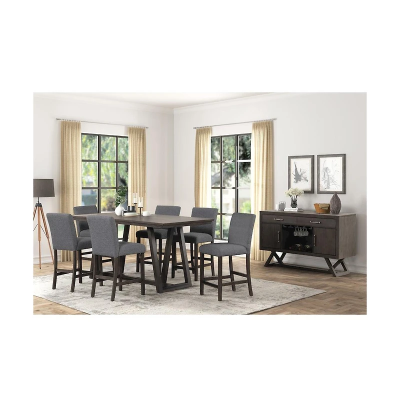 New Classic Furniture High Line Upholstered Counter Chair (Set of 2